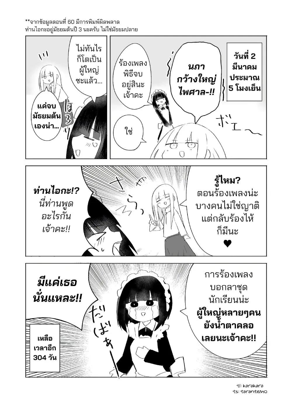 A Story About A Maid Conquering A Young Lady Within A Year ตอนที่ 13 หน้า 1