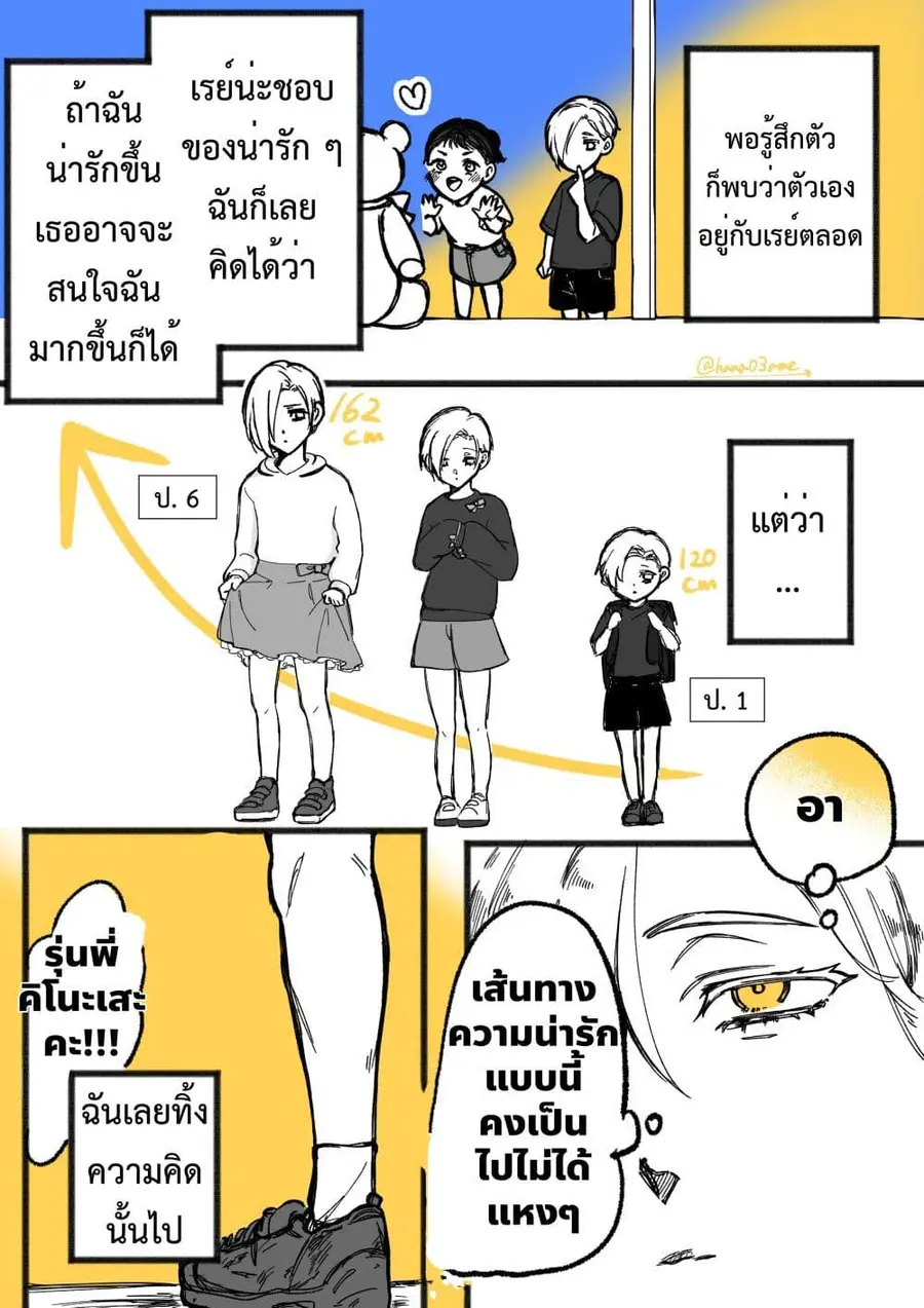 A Story About How She Grew Conscious of Her Childhood Friend ตอนที่ 11 หน้า 3