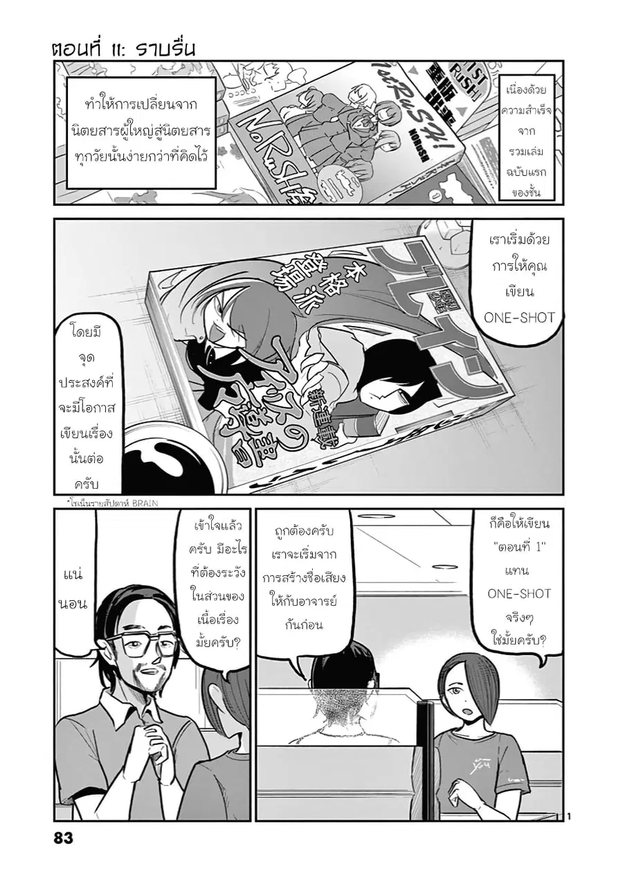 Ah... and Mm... Are All She Says ตอนที่ 11 หน้า 1
