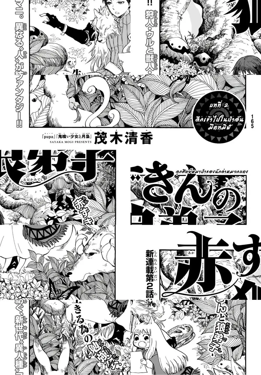 Akazukin no Okami Deshi ลูกศิษย์หมาป่าของนักล่าหมวกแดง ตอนที่ 2 หน้า 3