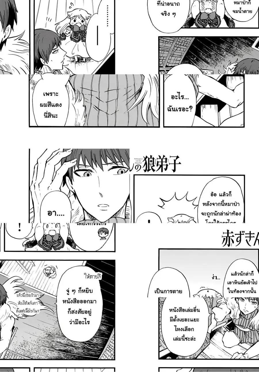 Akazukin no Okami Deshi ลูกศิษย์หมาป่าของนักล่าหมวกแดง ตอนที่ 3 หน้า 3