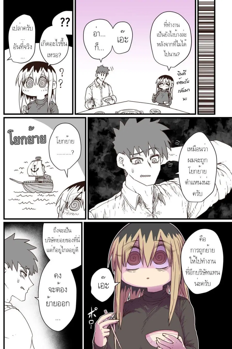 Batsuichi de Nakimushi na Otonari-sanan ตอนที่ 21 หน้า 2