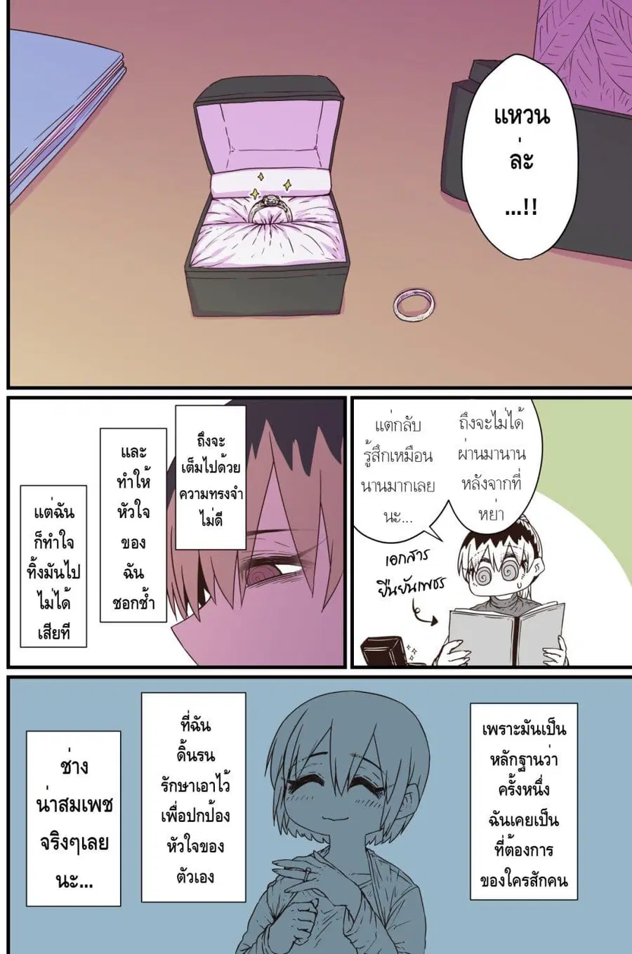 Batsuichi de Nakimushi na Otonari-sanan ตอนที่ 24 หน้า 2