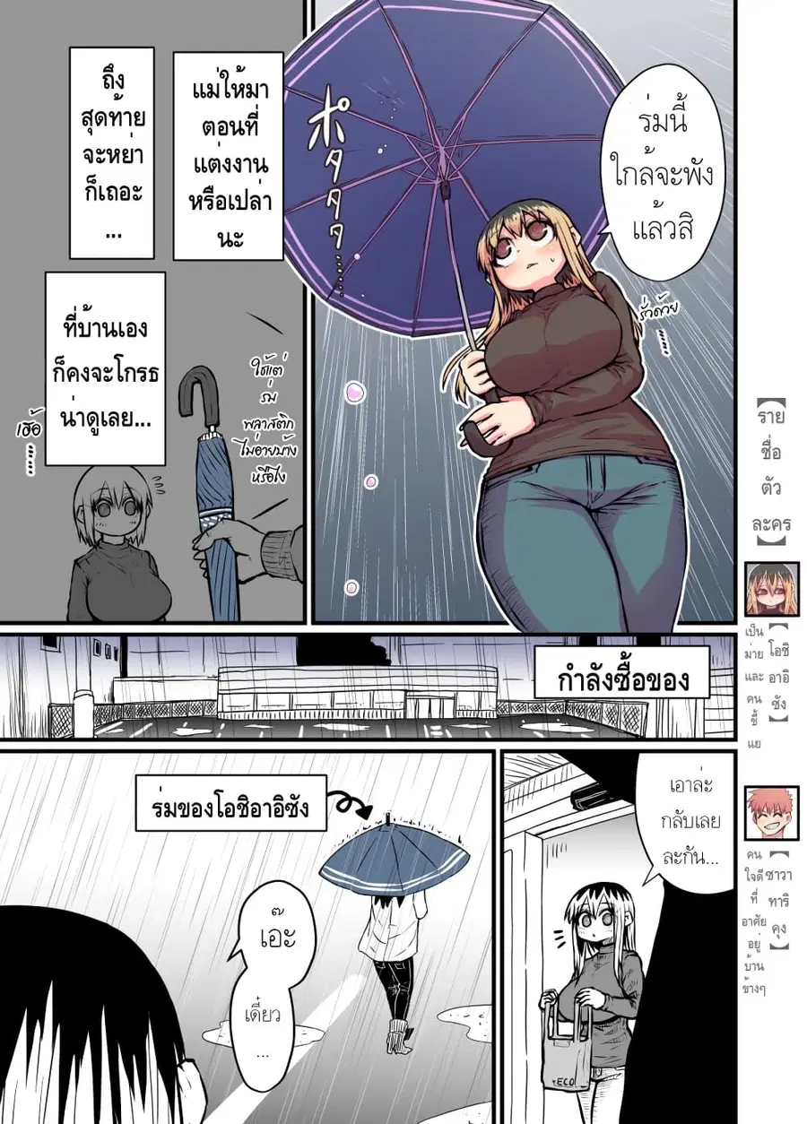 Batsuichi de Nakimushi na Otonari-sanan ตอนที่ 3 หน้า 1