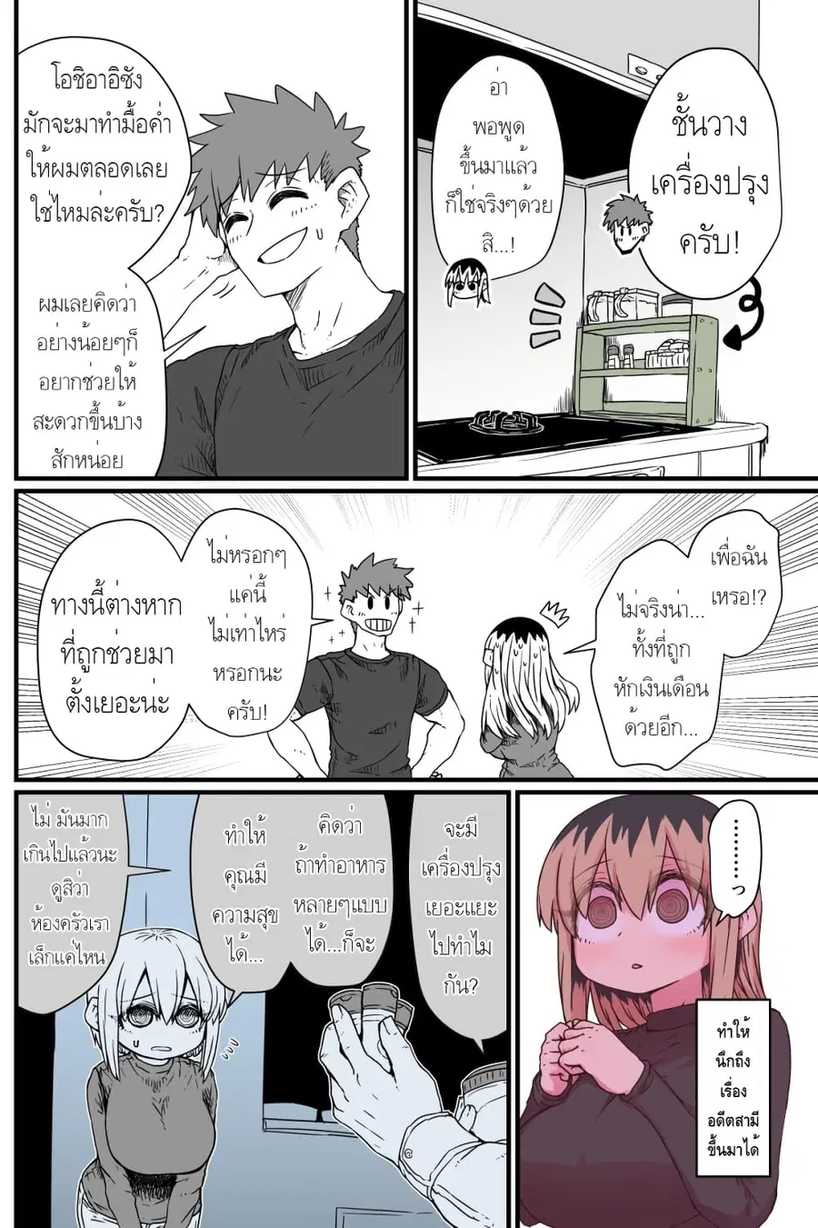 Batsuichi de Nakimushi na Otonari-sanan ตอนที่ 7 หน้า 2