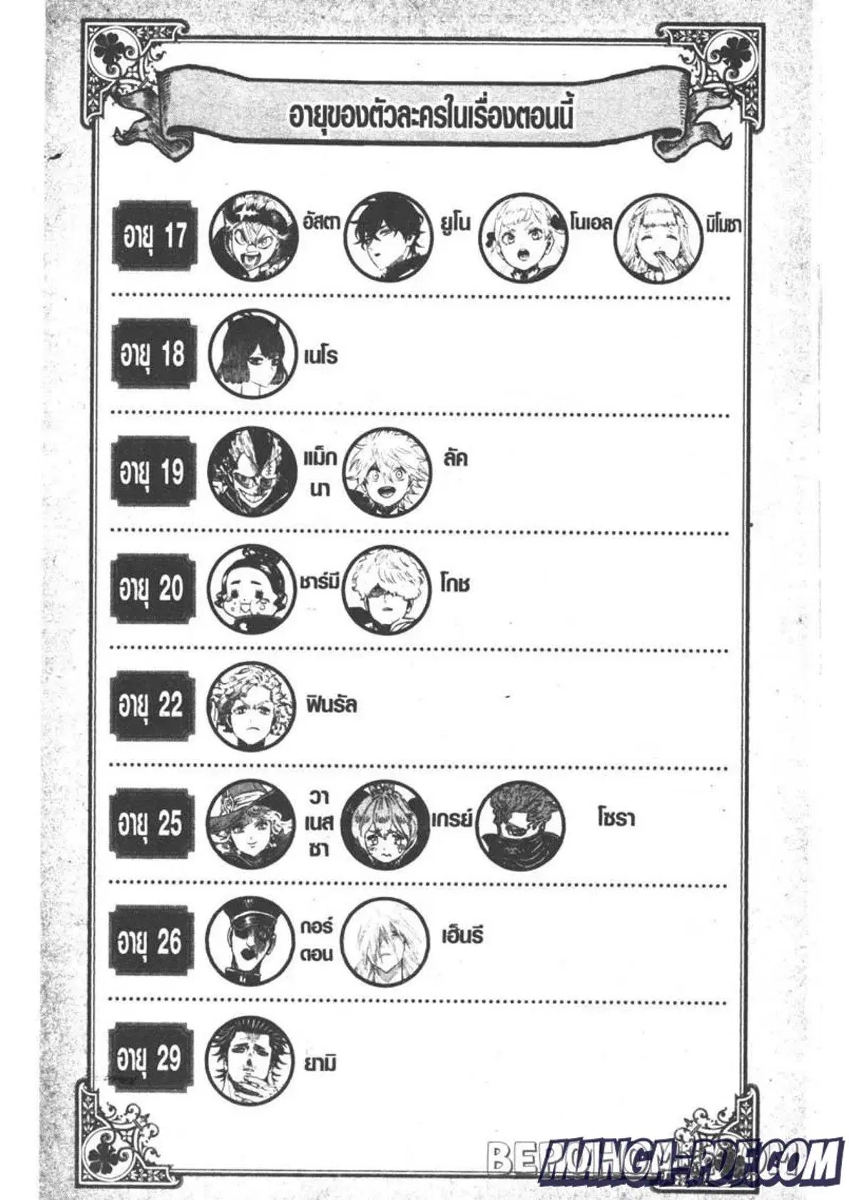 Black Clover ตอนที่ 263 หน้า 3