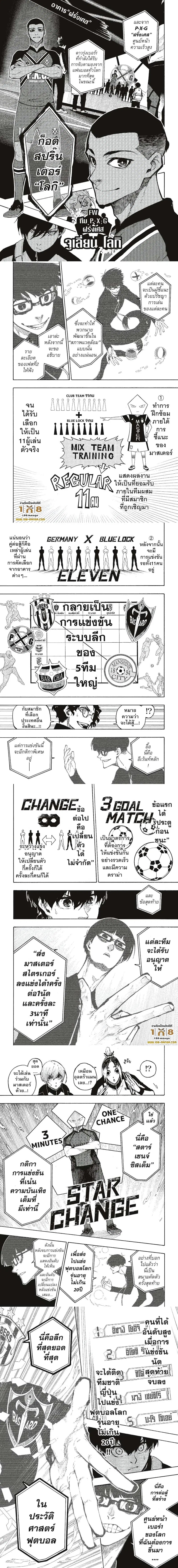 Blue lock ตอนที่ 155 หน้า 2