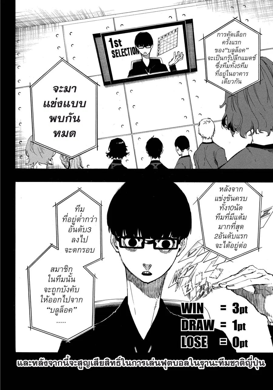 Blue lock ตอนที่ 5 หน้า 3