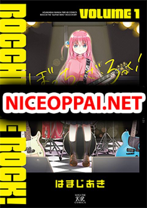 ปก Bocchi the Rock! โบจจิเดอะร็อก! มังงะญี่ปุ่น แปลไทย