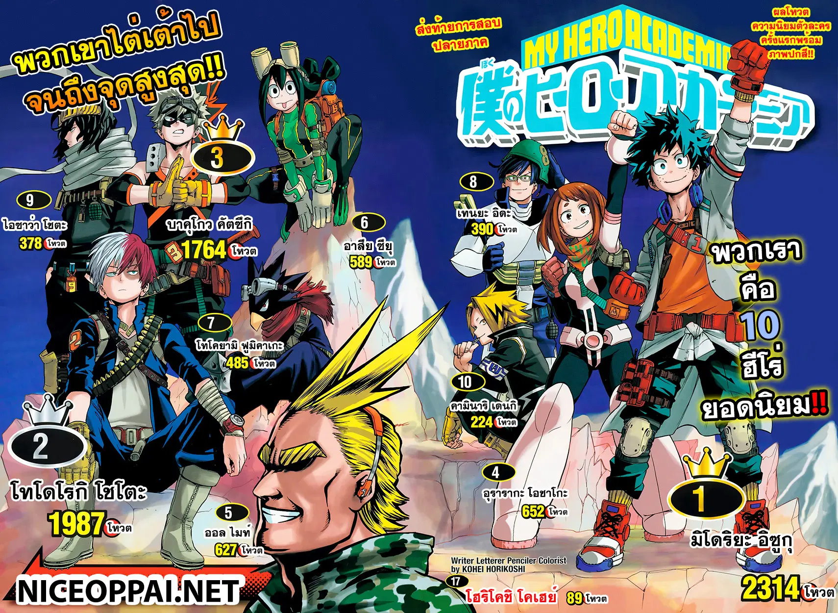 Boku no Hero Academia (My Hero Academia) ตอนที่ 62 หน้า 3