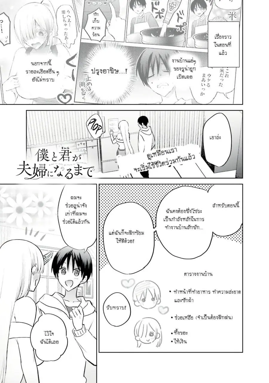 Boku to Gal ga Fuufu ni Naru made ตอนที่ 6 หน้า 1