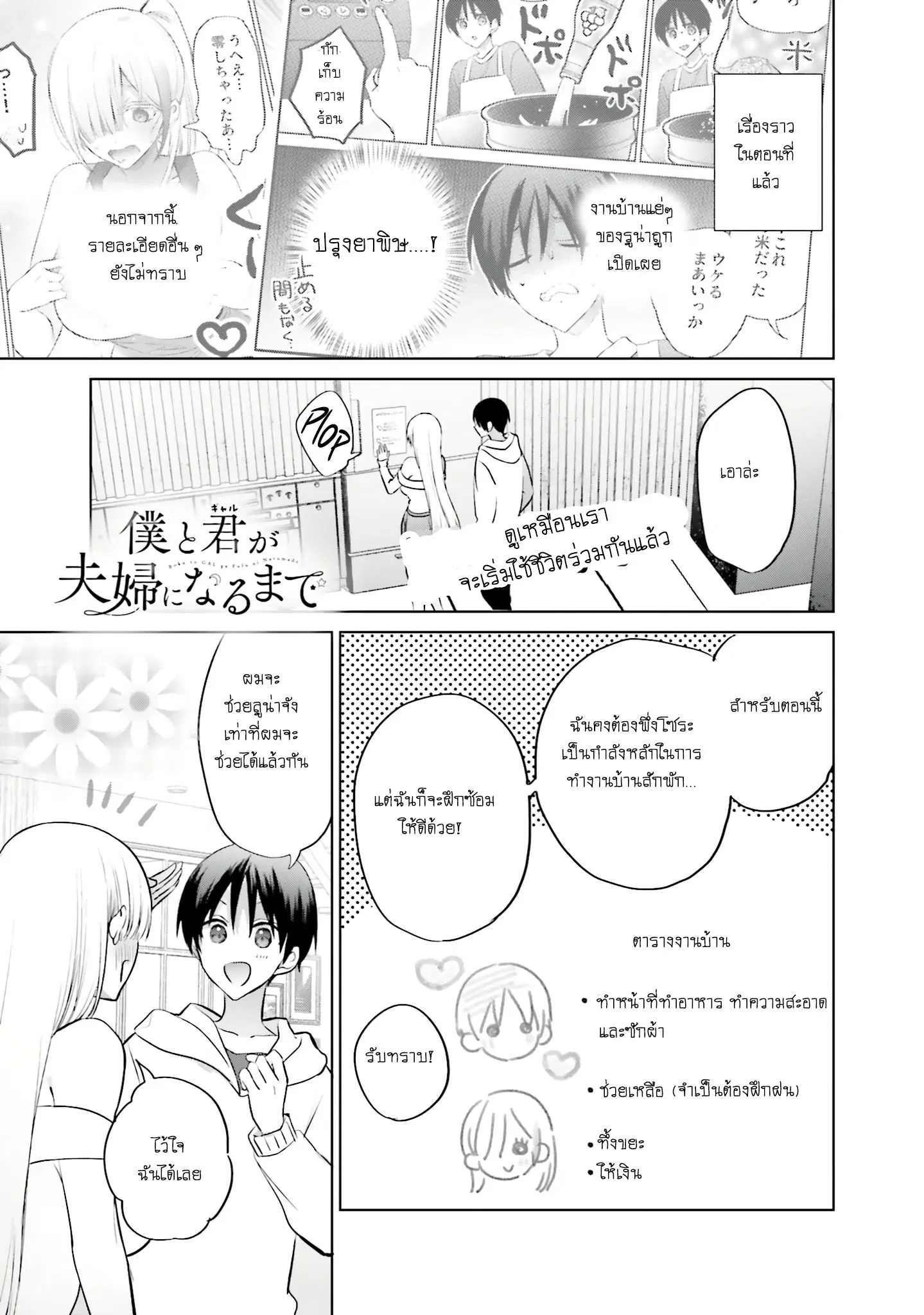Boku to kimi ga Fuufu ni Naru made ตอนที่ 6 หน้า 1