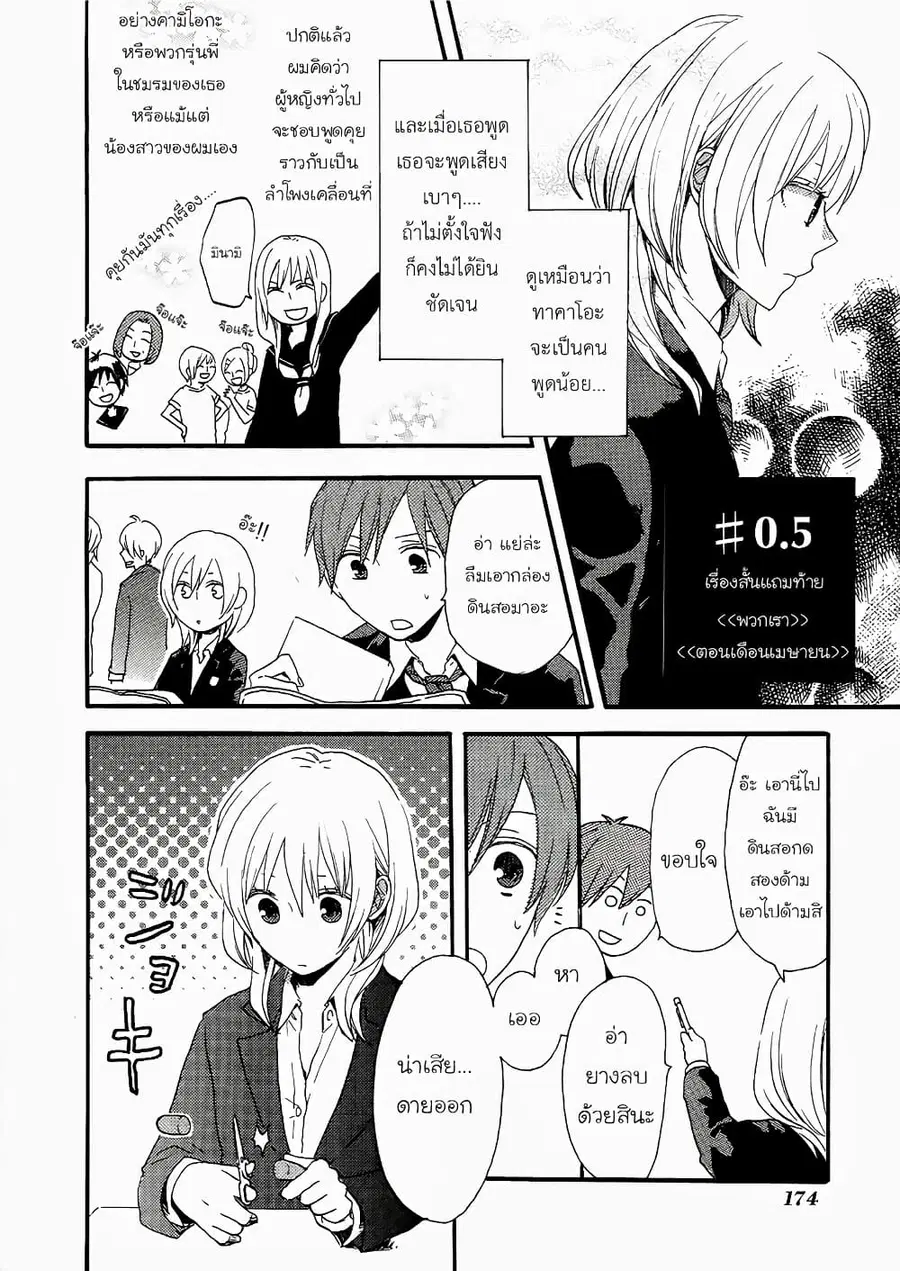 Bokura no Kiseki ตอนที่ 15.5 หน้า 1