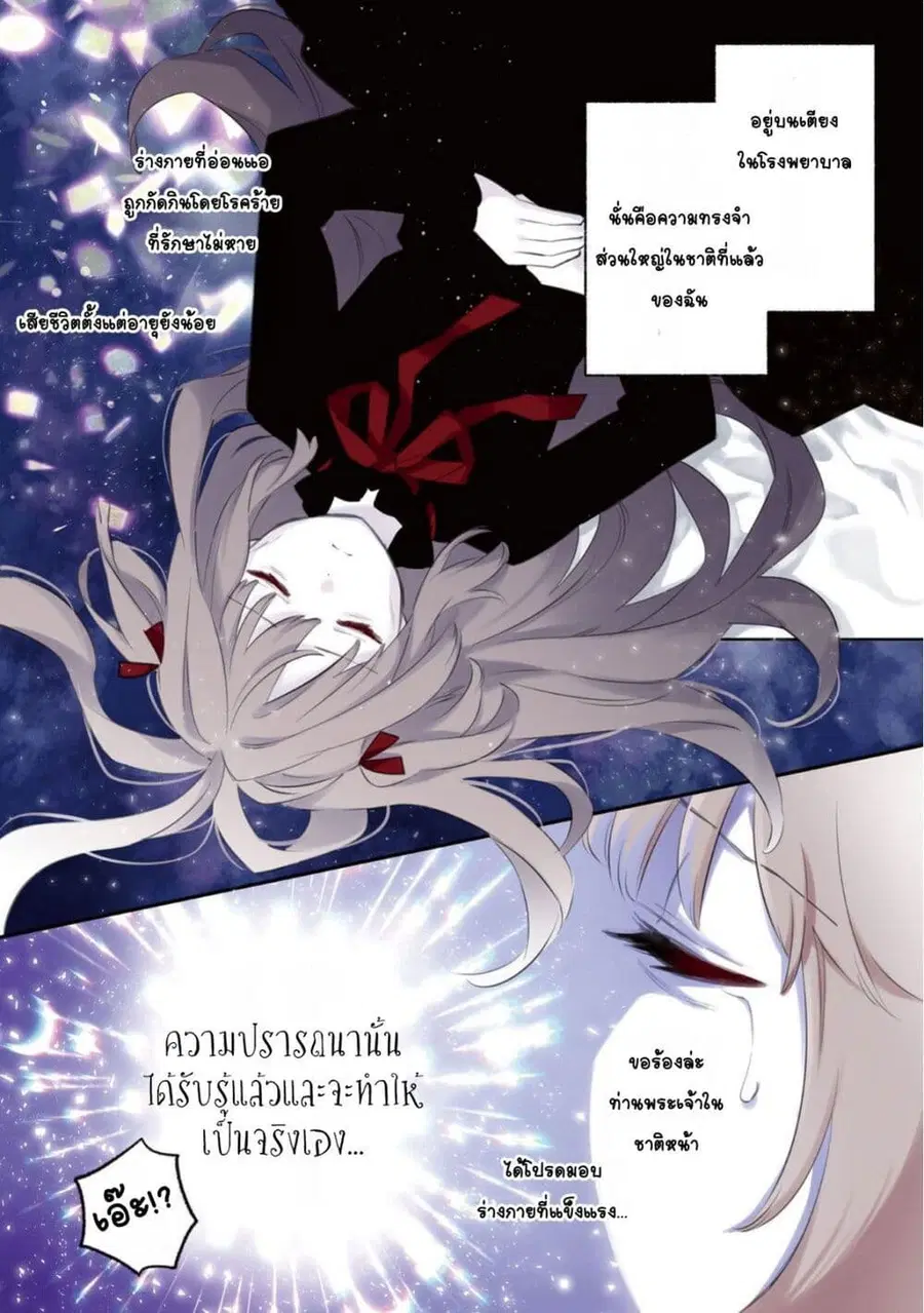 Byoujaku Shoujo, Tensei Shite Kenkou na Nikutai (Saikyou) wo Te ni Ireru ~Tomodachi ga Hoshiku Te Makyou kara Tabidatta no desu ga, Dou Yara Watakushi no Mahou wa Sukoshi Okashii You desu!?~ ตอนที่ 1 หน้า 3