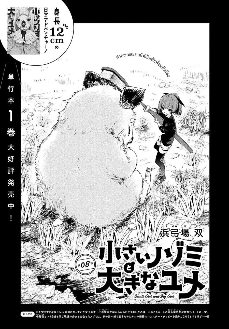 Chiisai Nozomi to Ooki na Yume ตอนที่ 8 หน้า 1