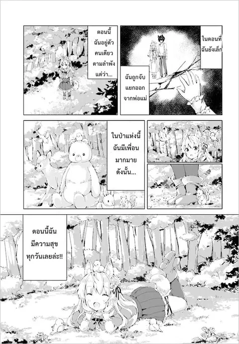 Chiisana Mori no Ookami-chan ตอนที่ 1 หน้า 3