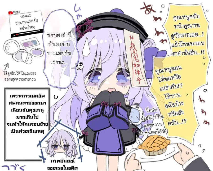 Class no Inkya Ojousama no Shitsuji ni Narimashita ตอนที่ 18 หน้า 2