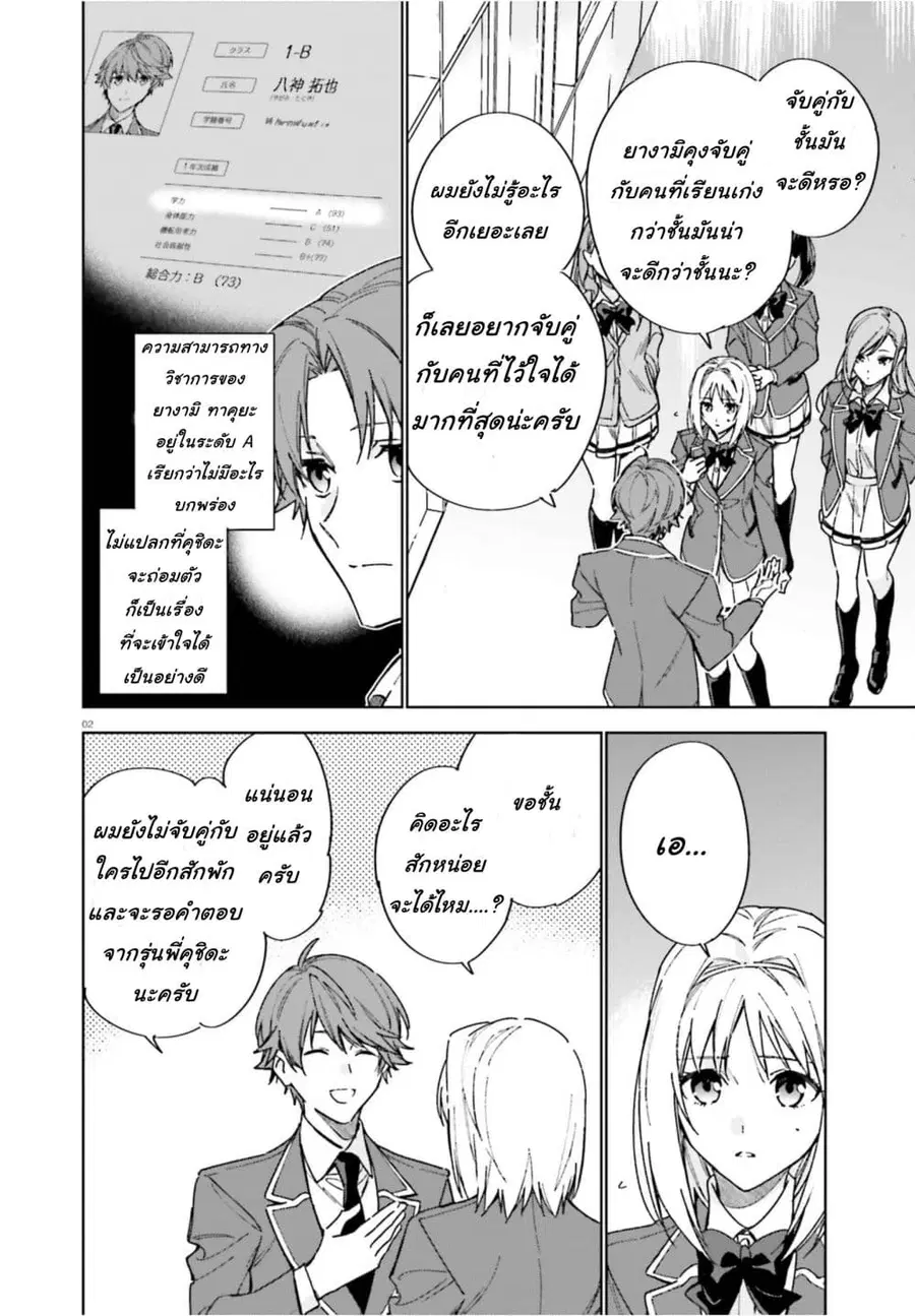 Classroom of the Elite Year 2 ตอนที่ 4 หน้า 2