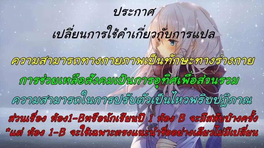 Classroom of the Elite Year 2 ตอนที่ 6 หน้า 1
