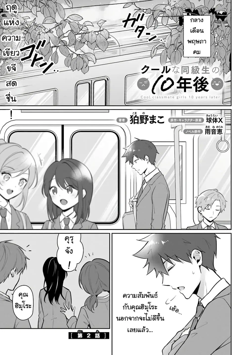 Cool na Doukyuusei no 10 Nengo ตอนที่ 2.1 หน้า 1