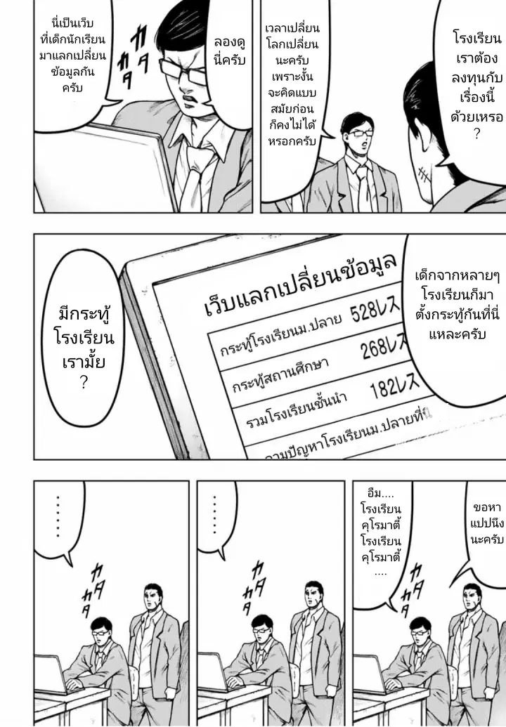 Cromartie Koukou Shokuinshitsu คุโรมาตี้ โรงเรียนคนบวม: ห้องพักครู ตอนที่ 11 หน้า 2