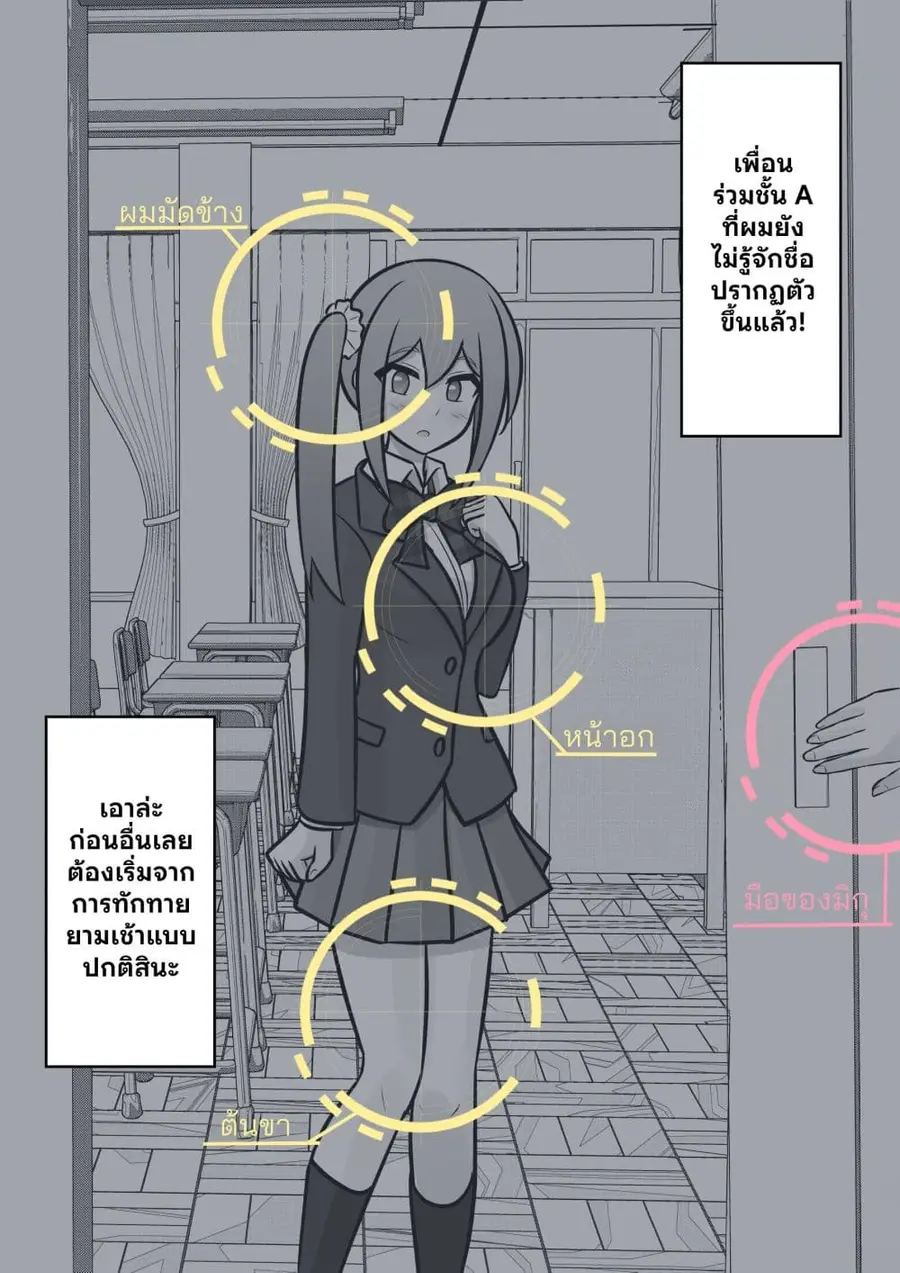 Danjo-hi 1:39 no Heikou Sekai wa Omoi no Hoka Futsuu ตอนที่ 101 หน้า 3