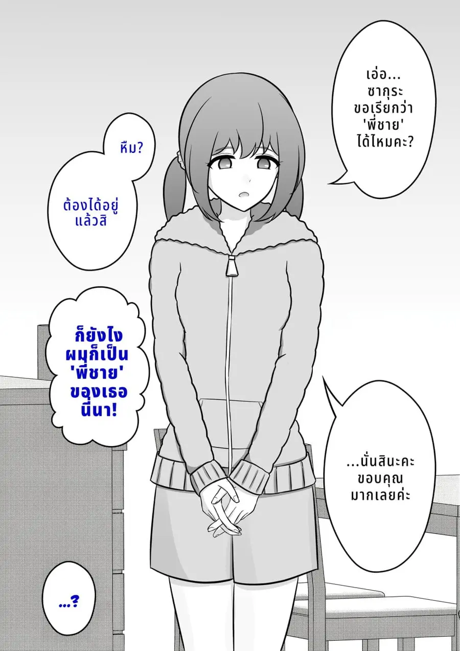 Danjo-hi 1:39 no Heikou Sekai wa Omoi no Hoka Futsuu ตอนที่ 8 หน้า 1