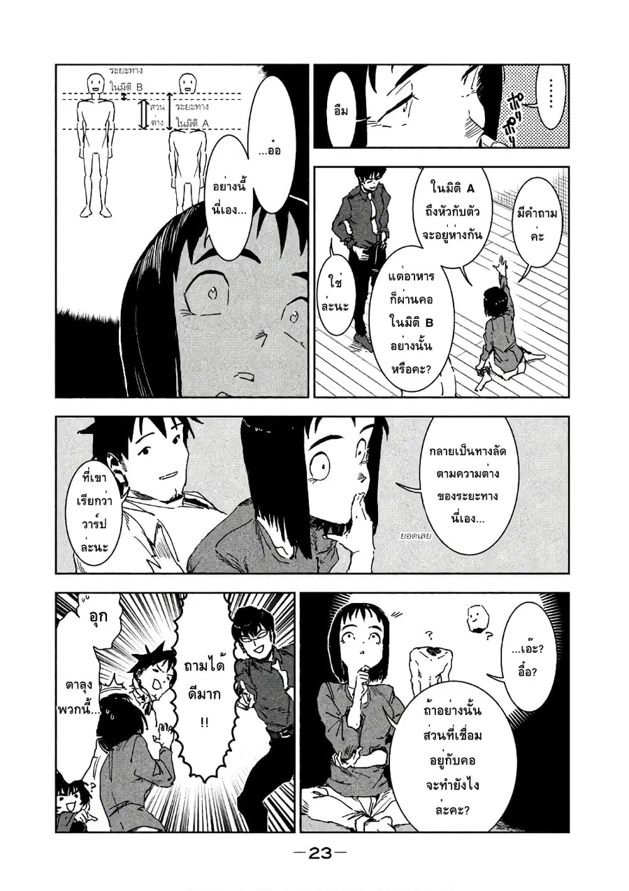 Demi-chan wa Kataritai เดมิจังอยากคุยด้วย ตอนที่ 39 หน้า 3