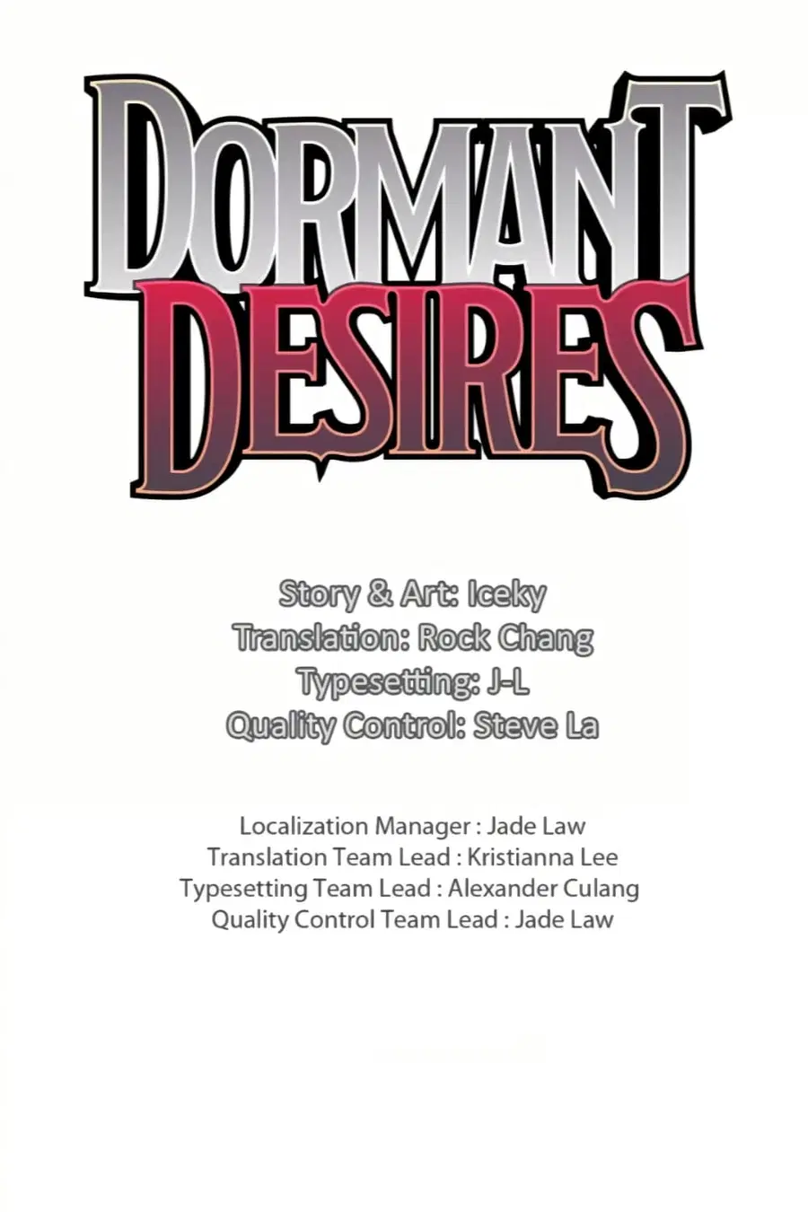 Dormant Desires ตอนที่ 1 หน้า 1