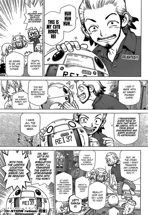 Dr.Stone reboot: Byakuya ตอนที่ 3 หน้า 1