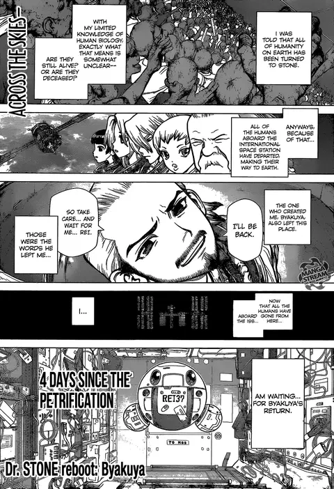 Dr.Stone reboot: Byakuya ตอนที่ 5 หน้า 1