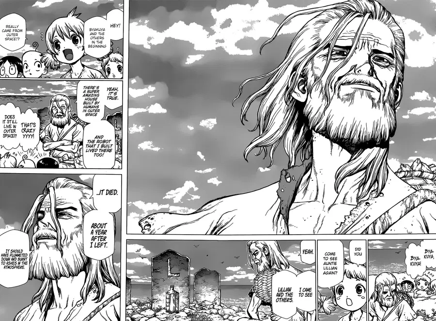 Dr.Stone reboot: Byakuya ตอนที่ 7 หน้า 3