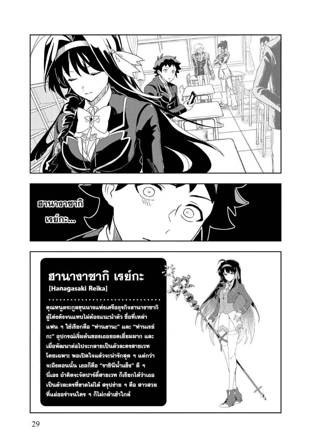Dungeon Gakuen no Teihen ni Tensei Shita kedo, Naze ka Ore ni wa Kouryaku Hon ga Aru ตอนที่ 2 หน้า 3