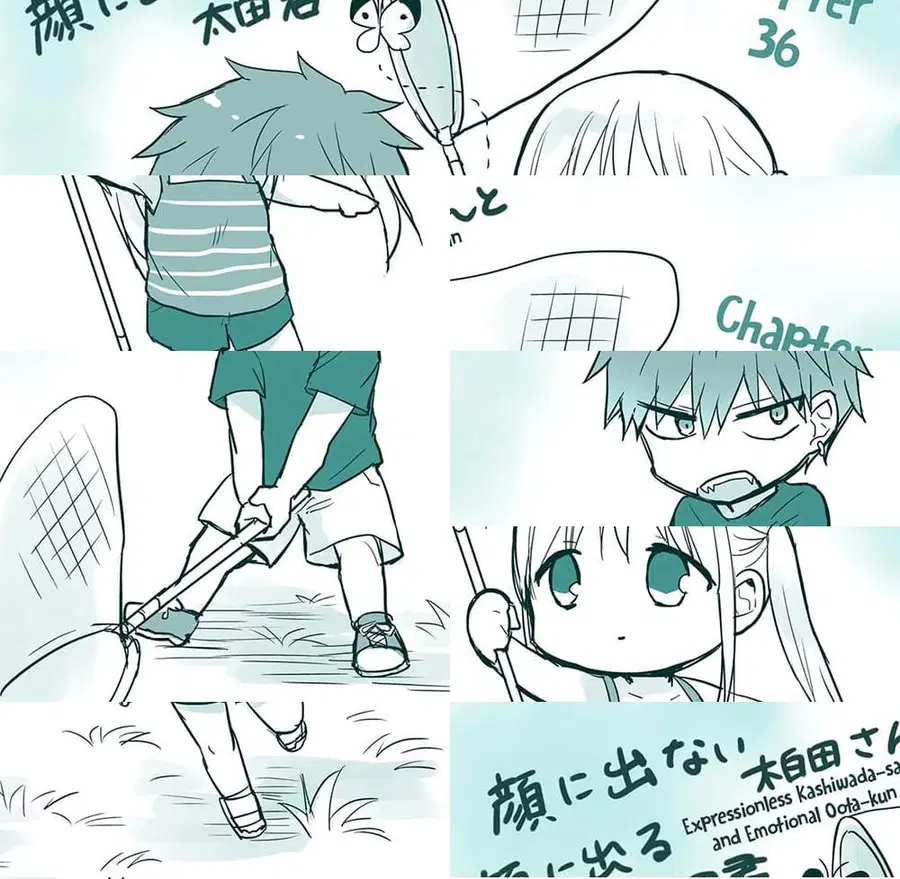 Expressionless Kashiwada-san and Emotional Oota-kun ตอนที่ 36 หน้า 1