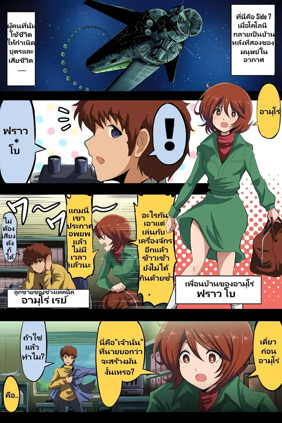 Fuji Takanasu’s Gundam Book ตอนที่ 2 หน้า 1