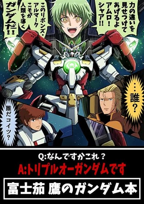 ปก Fuji Takanasu’s Gundam Book มังงะญี่ปุ่น แปลไทย