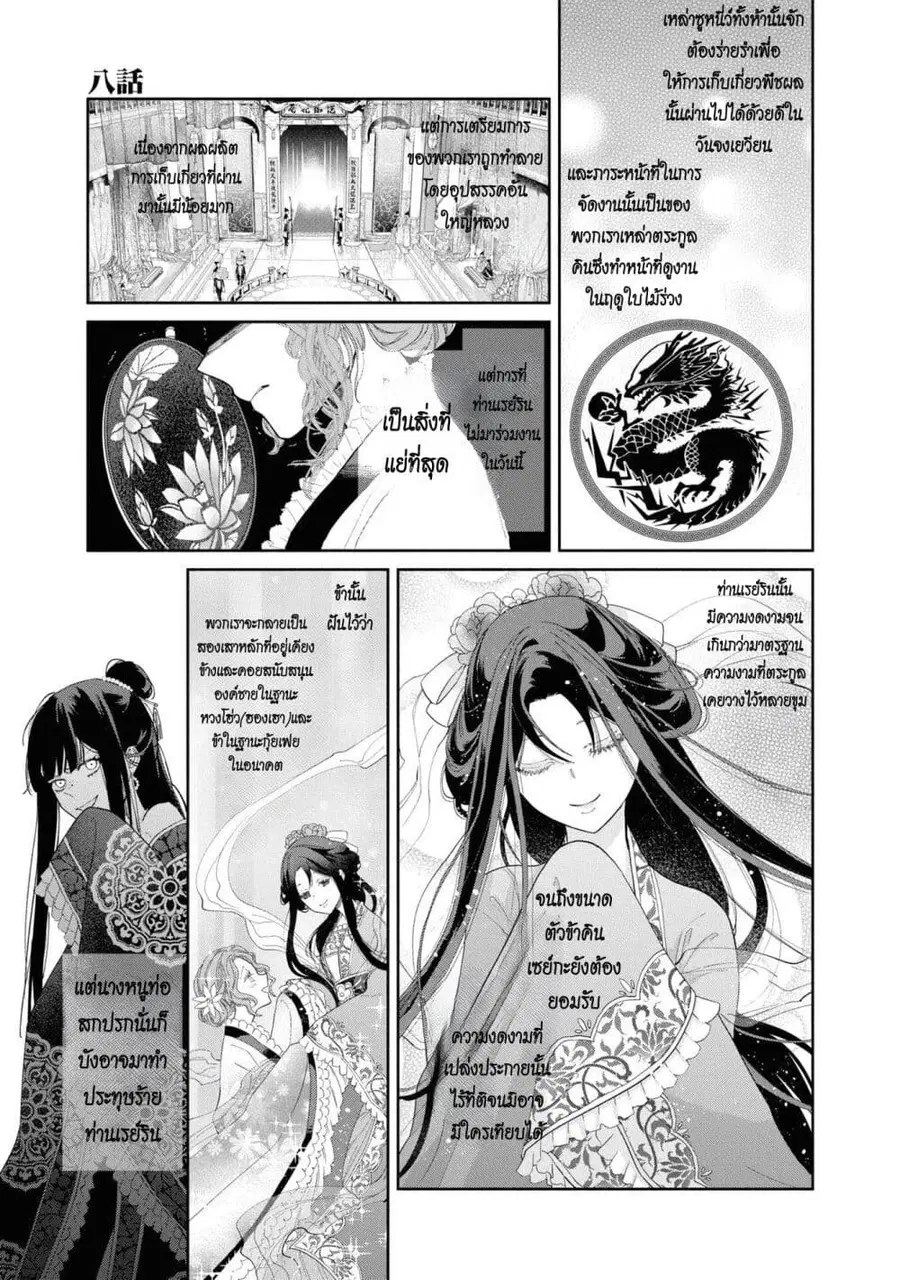 Futsutsuka na Akujo dewa Gozaimasu ga – Suuguu Chouso Torikae Den ตอนที่ 8 หน้า 1