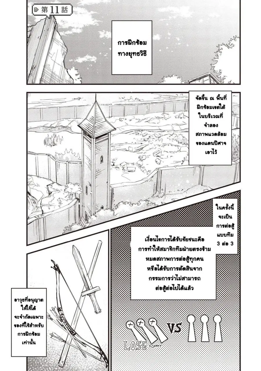 Game Sekai de Mamono ni Tensei shiteshimatta Ore, Zense de Oshi datta Heroine wo Hirotteshimau ตอนที่ 11 หน้า 1