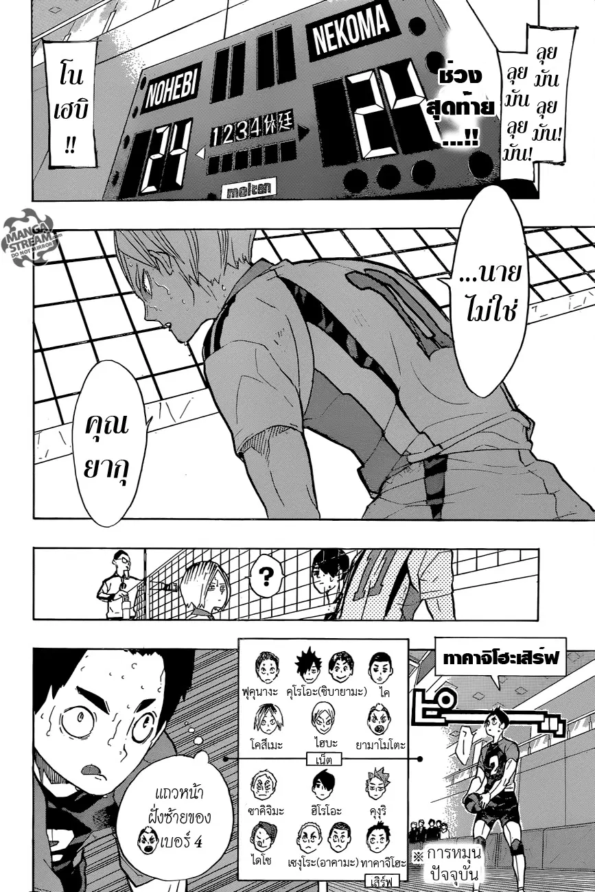 Haikyuu!! ตอนที่ 205 หน้า 2