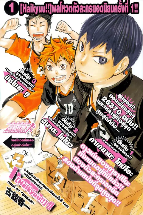 Haikyuu!! ตอนที่ 57 หน้า 1
