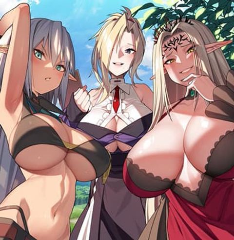 ปก Harem Ou no isekai Press Manyuuki ~Saikyou Musou no Ojisan wa Arayuru Shuzoku wo Yome ni Suru~ มังงะญี่ปุ่น แปลไทย