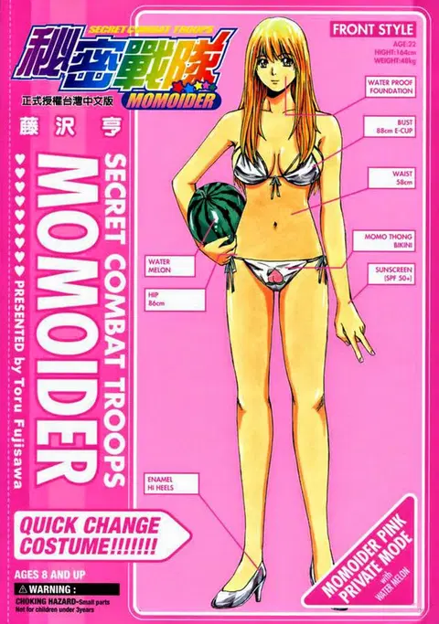 Himitsu Sentai Momoidaa ตอนที่ 0 หน้า 1