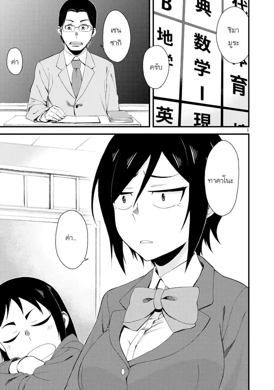 Hitomi-chan wa Hito Mishiri ตอนที่ 6 หน้า 1
