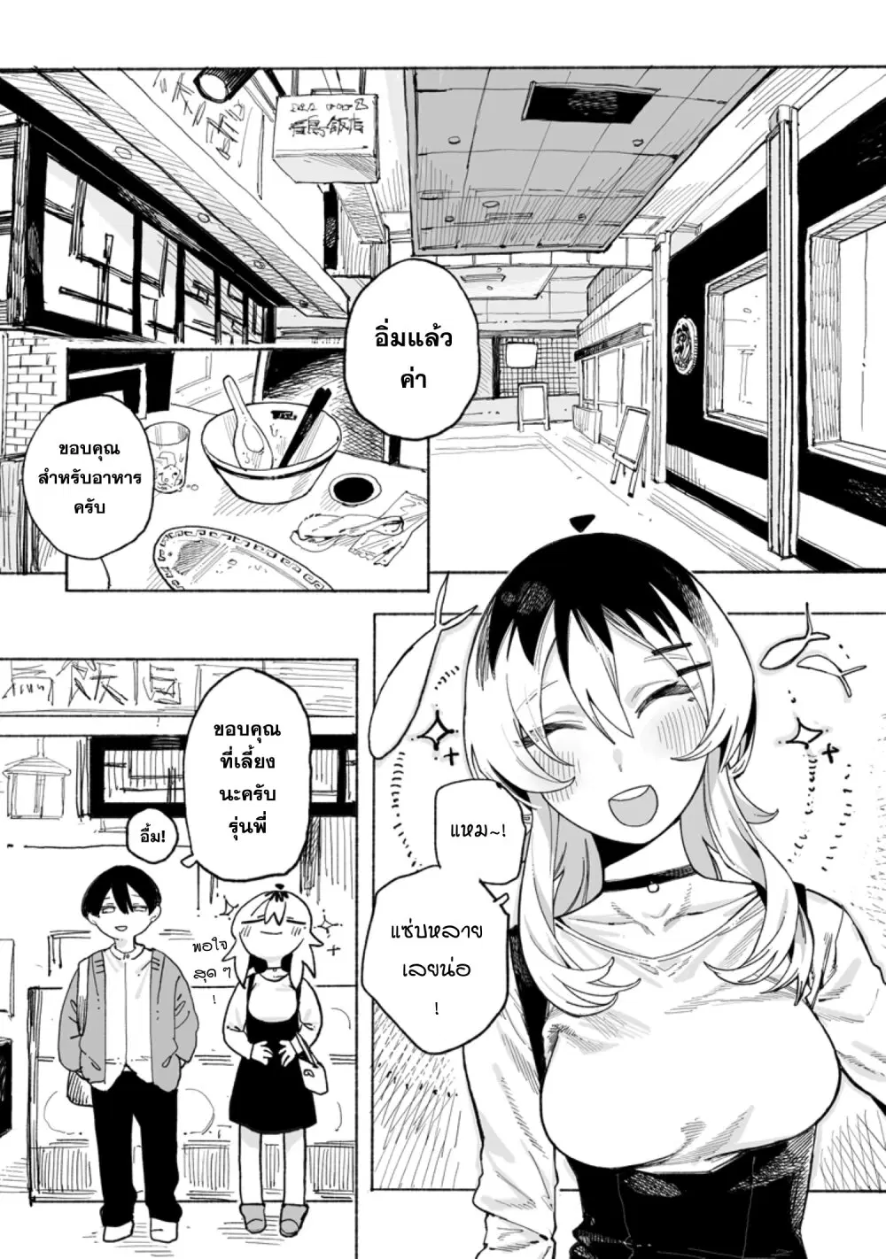 Honjitsu no Urabe-san to ตอนที่ 2 หน้า 1