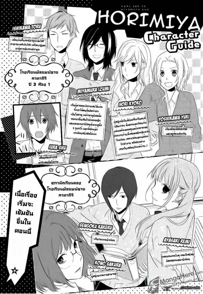Horimiya ตอนที่ 12 หน้า 1