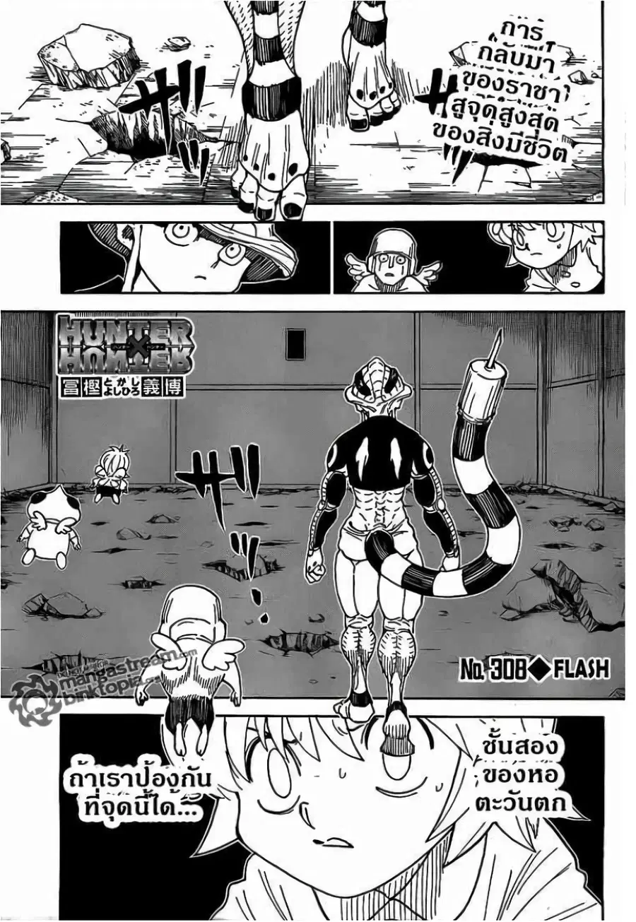 Hunter x Hunter ตอนที่ 308 หน้า 1