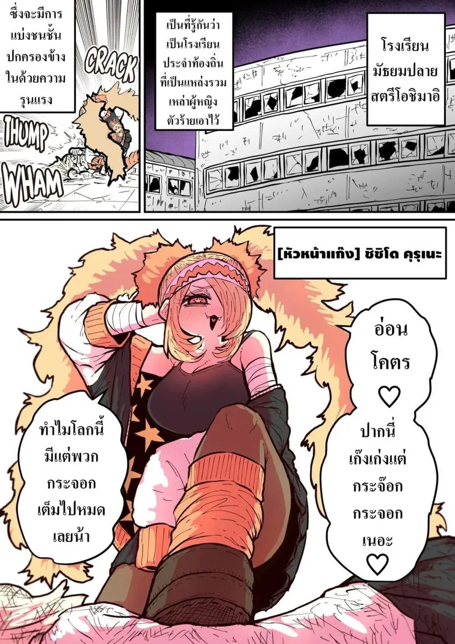 Hyena-chan ni Nerawarete ตอนที่ 4 หน้า 1
