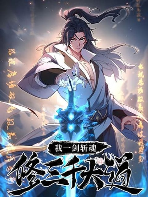 ปก I killed a soul with a single sword and create the Three Thousand Great Ways มังงะจีน แปลไทย