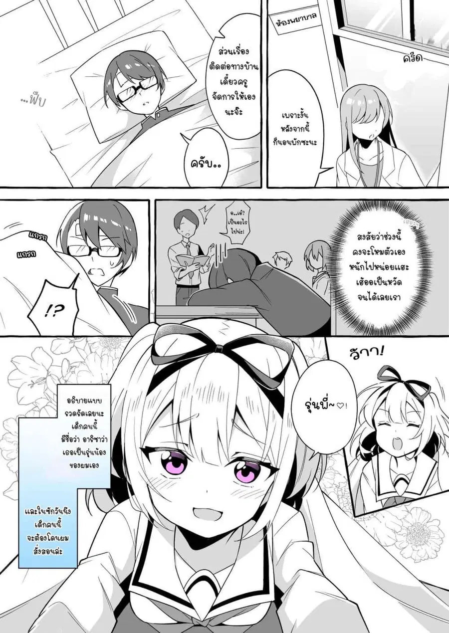 I Want to Teach My Cheeky Female Kouhai a Lesson ตอนที่ 3 หน้า 1