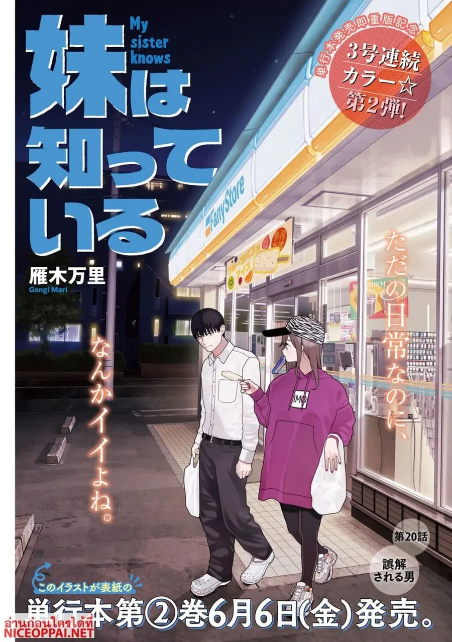 Imoto Wa Shitteiru ตอนที่ 20 หน้า 1